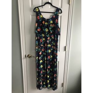 Merona maxi dress size xxl popover top